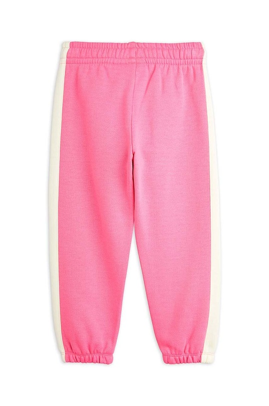 Dziewczynka Mini Rodini spodnie dresowe bawełniane dziecięce 2473011228 różowy