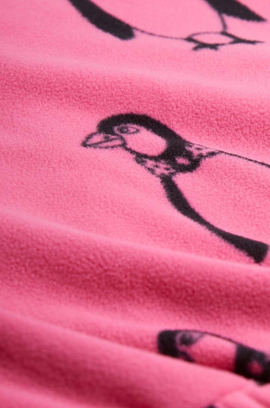 Mini Rodini pantaloni de trening pentru copii Penguin roz 1100009228