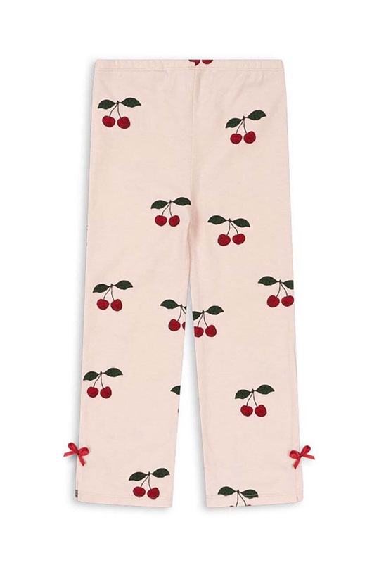 Konges Sløjd spodnie dziecięce DREY SLIT PANTS GOTS KS101489 beżowy AW24