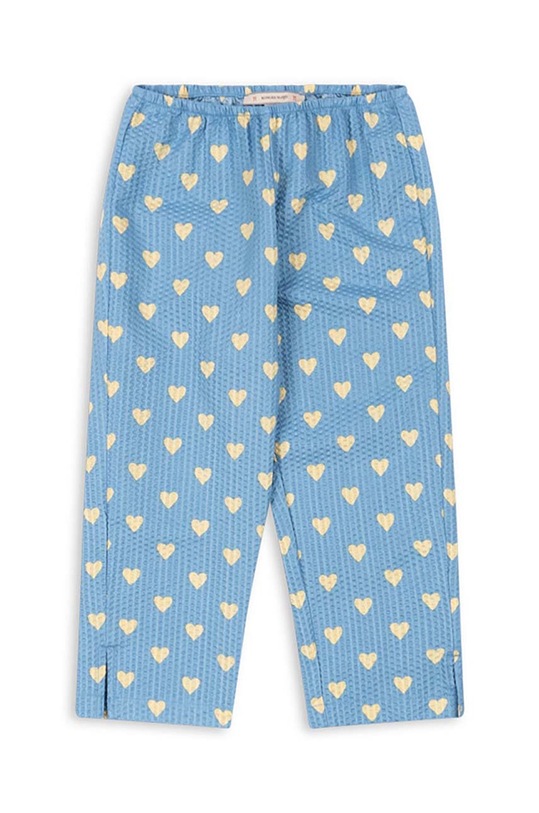 Детские хлопковые брюки Konges Sløjd VIDA PANTS GOTS хлопок голубой KS101727