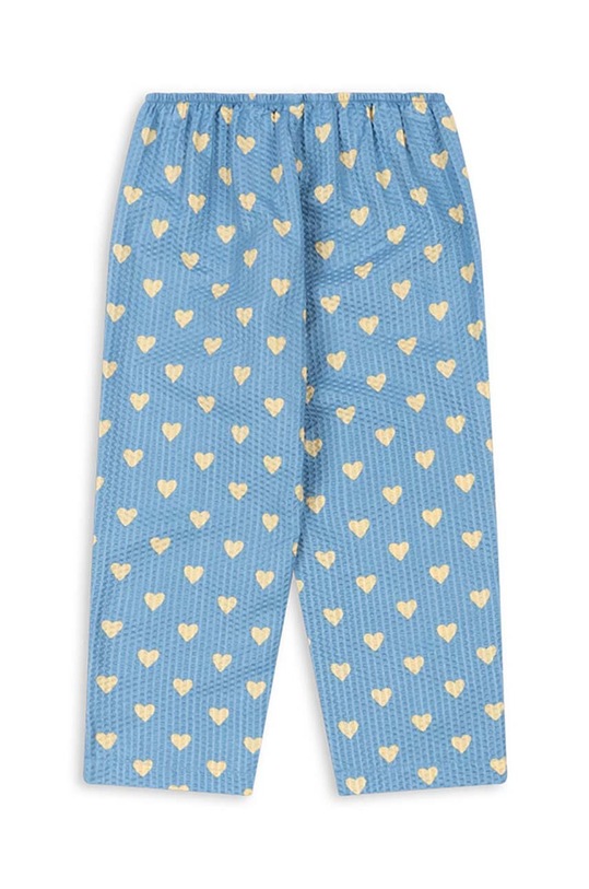 Детские хлопковые брюки Konges Sløjd VIDA PANTS GOTS KS101727 голубой AW24