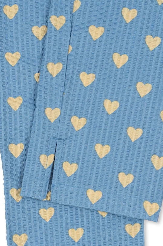 Детские хлопковые брюки Konges Sløjd VIDA PANTS GOTS голубой KS101727