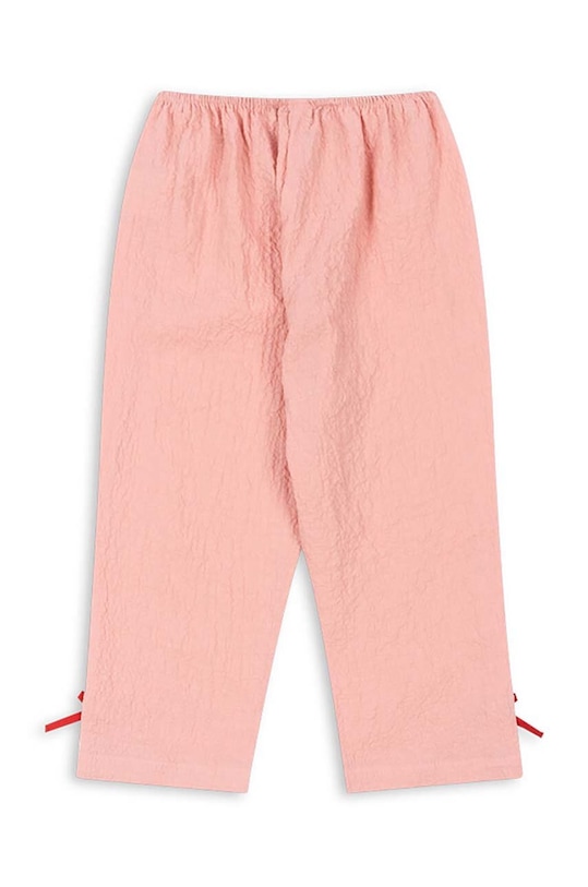 Konges Sløjd pantaloni de trening pentru copii AVA PANTS GOTS KS101764 roz AW24