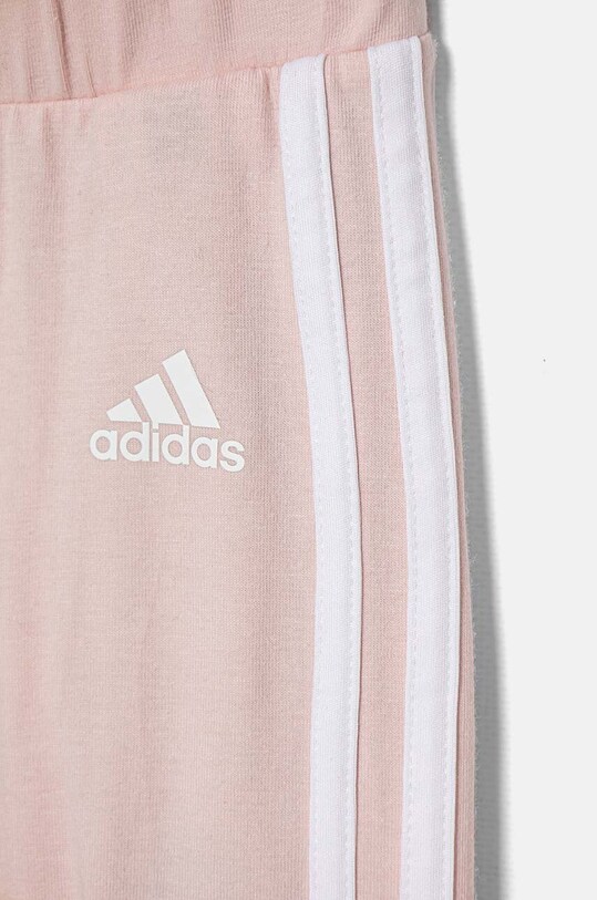 Дитячі спортивні штани adidas LK 3S TIGHT рожевий IX7356