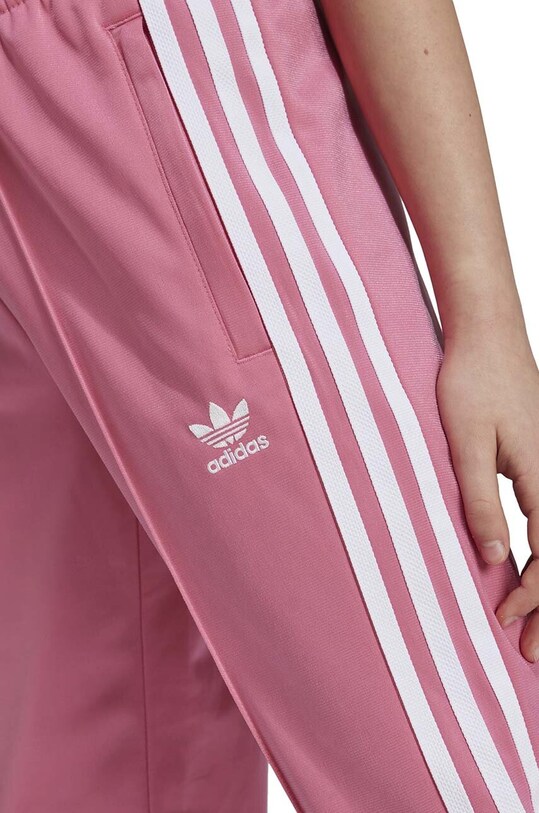 adidas Originals spodnie dresowe dziecięce SST TP OPEN HEM IY4032 różowy