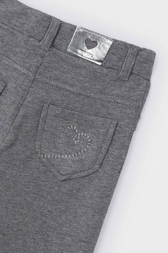 Dětské bavlněné kalhoty Mayoral 511.6H.Mini.9BYH šedá AW24