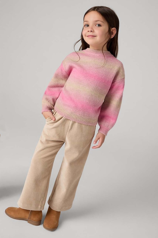 Mayoral spodnie sztruksowe dziecięce sztruks beżowy 4544.6C.Mini.9BYH