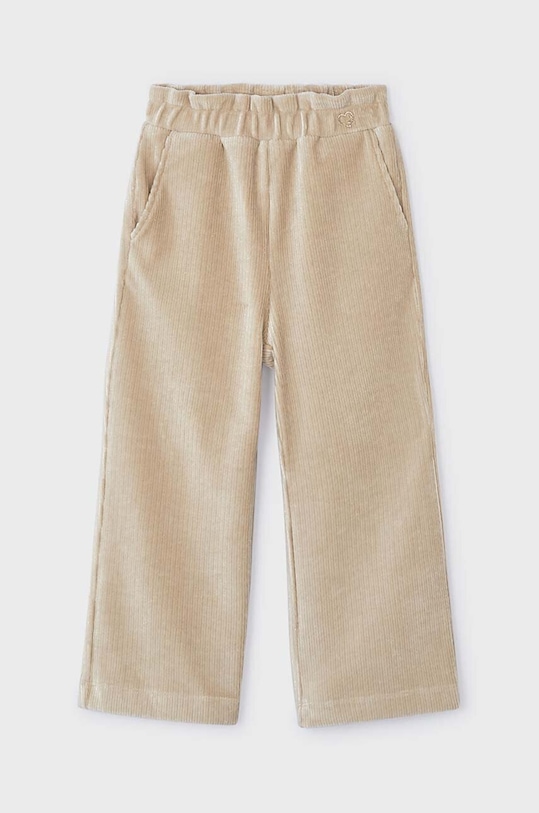 Mayoral spodnie sztruksowe dziecięce 4544.6C.Mini.9BYH beżowy AW24