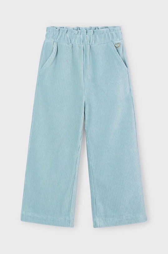 Mayoral spodnie sztruksowe dziecięce sztruks turkusowy 4544.6C.Mini.9BYH