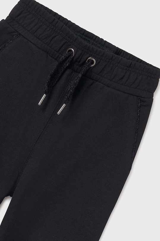 Mayoral spodnie dresowe dziecięce Dresowe jogger 7548.8E.Junior.9BYH czarny AW24