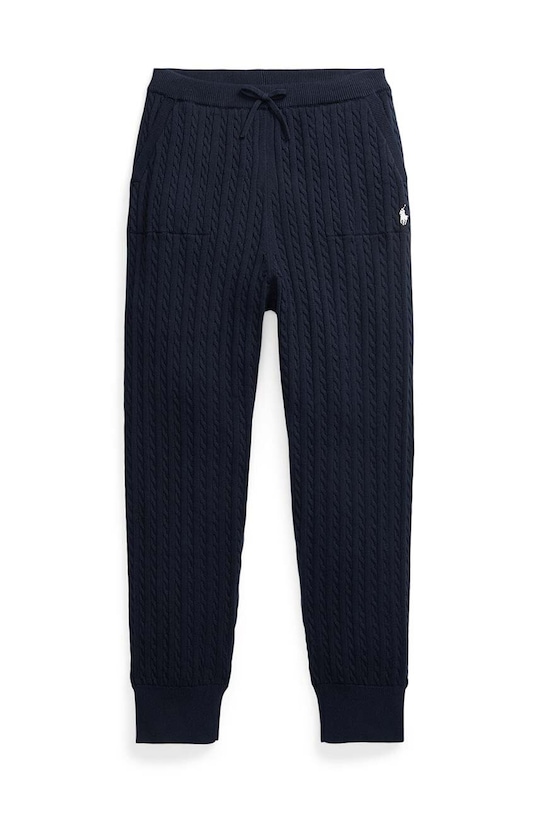 Polo Ralph Lauren spodnie dresowe dziecięce dzianina granatowy 313950776001