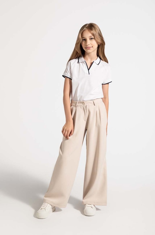 Coccodrillo pantaloni copii panza bej WC4119103BSG