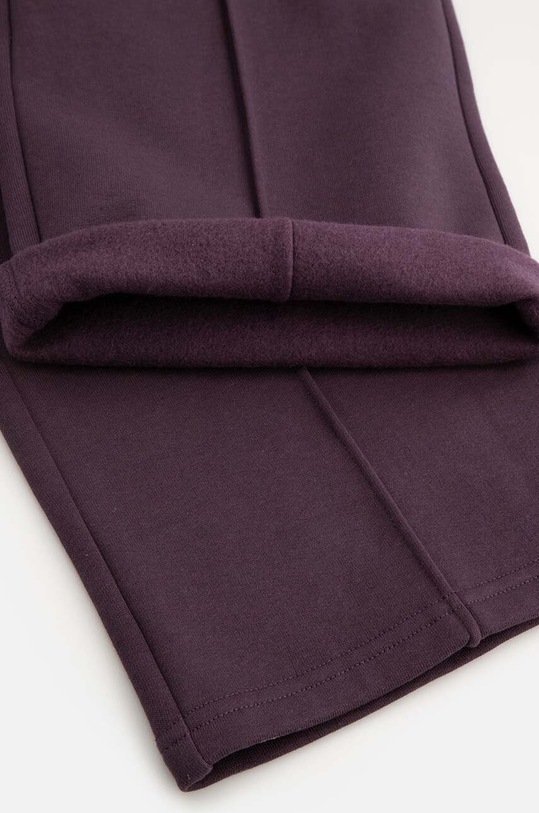 Coccodrillo spodnie dresowe dziecięce ZC4120103AGJ fioletowy