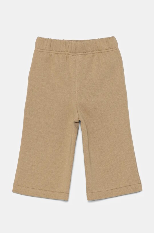 Vans spodnie dziecięce Happy Days Sweatpant VN000K0C4MG1 beżowy AW24