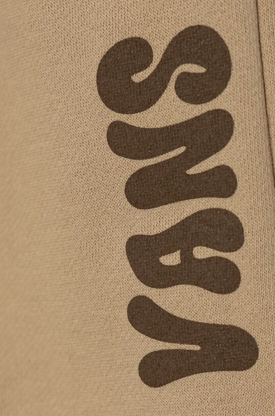Dziewczynka Vans spodnie dziecięce Happy Days Sweatpant VN000K0C4MG1 beżowy
