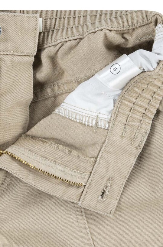 Дитячі бавовняні штани Levi's TWILL '94 BAGGY WIDE LEG 3EL019 бежевий