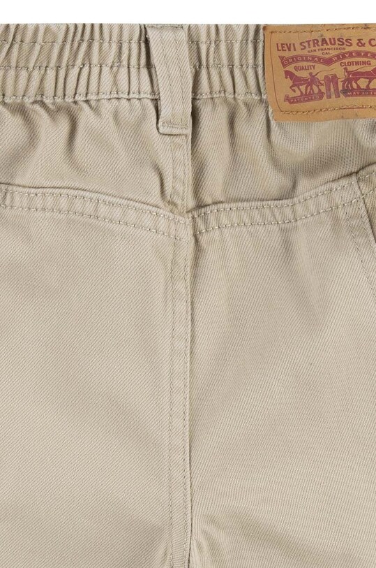 Fete Levi's pantaloni de bumbac pentru copii TWILL '94 BAGGY WIDE LEG 4EL019 bej