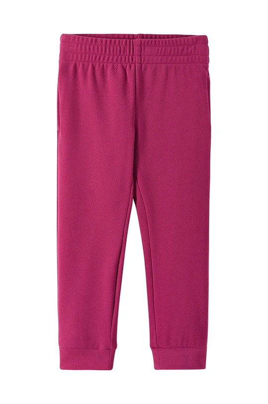Reima spodnie dresowe dziecięce Tarvis z elastanem różowy 5200386A.G.9BYH