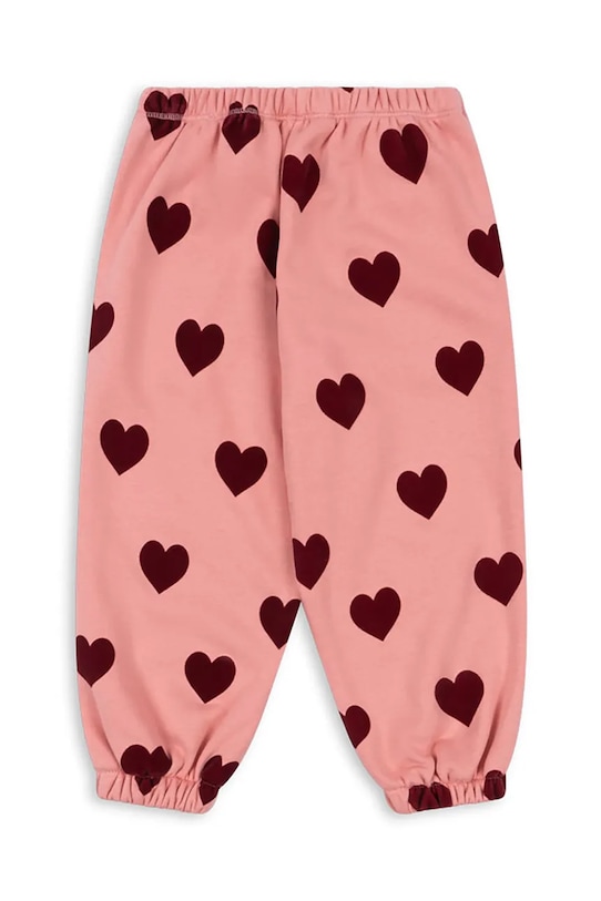 Detské tepláky Konges Sløjd LOU SWEAT PANTS OCS KS102020.G ružová SS25