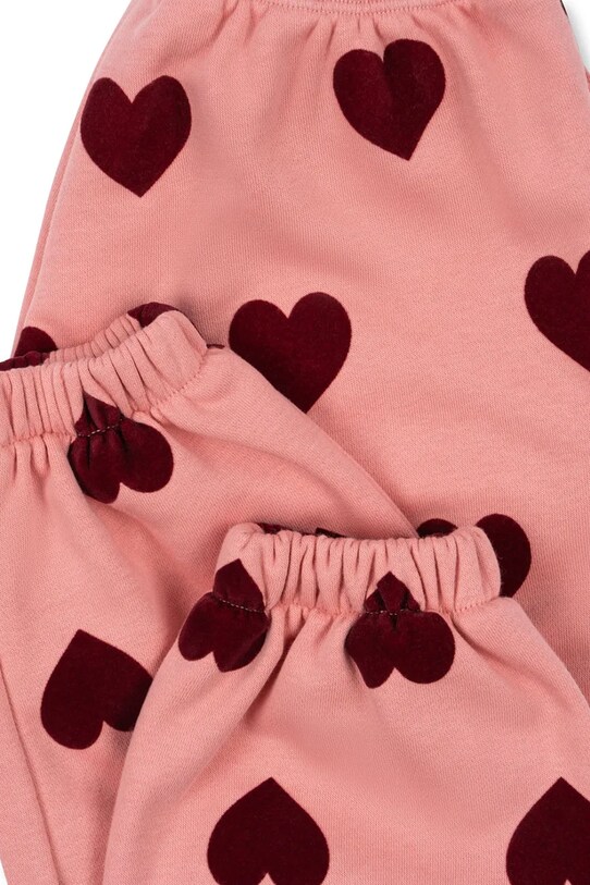 Detské tepláky Konges Sløjd LOU SWEAT PANTS OCS ružová KS102020.G