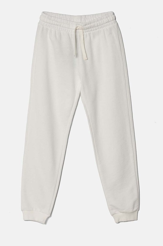 United Colors of Benetton spodnie dresowe bawełniane dziecięce bawełna biały 3J68CF02H.G.G.Seasonal