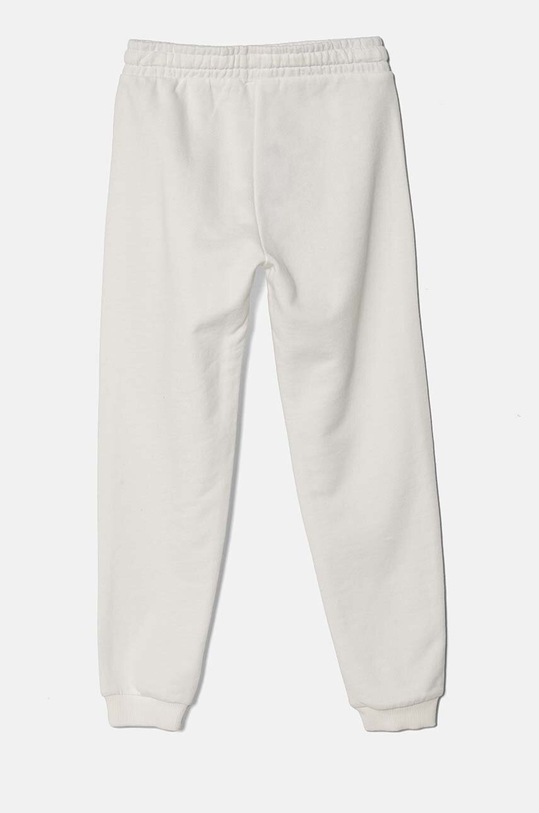 United Colors of Benetton spodnie dresowe bawełniane dziecięce 3J68CF02H.G.G.Seasonal biały AW24