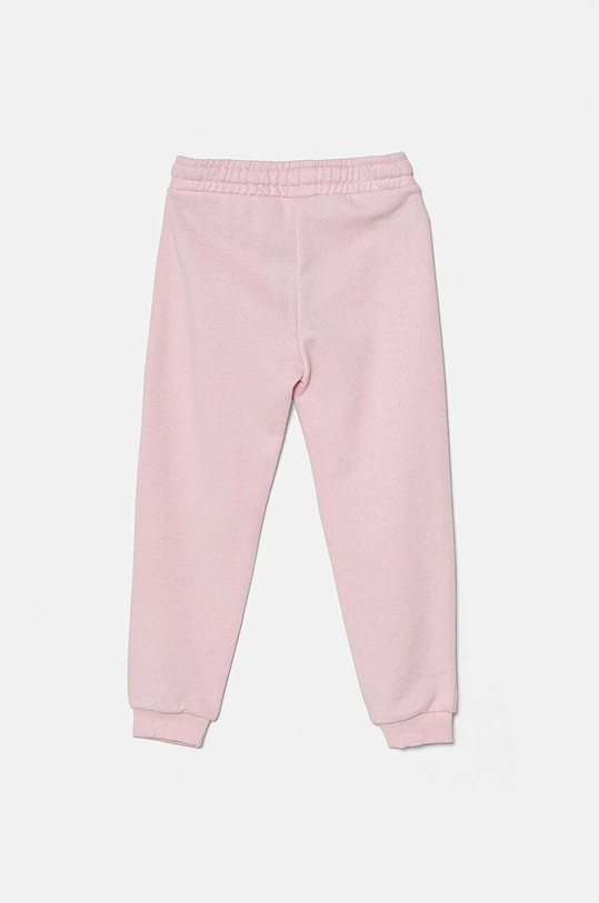United Colors of Benetton spodnie dresowe bawełniane dziecięce 3J68CF02H.G.G.Seasonal różowy AW24