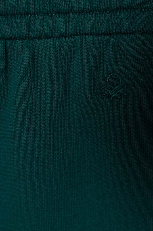 DÍVKA Dětské bavlněné tepláky United Colors of Benetton 3J68CF02H.G.G.Seasonal zelená