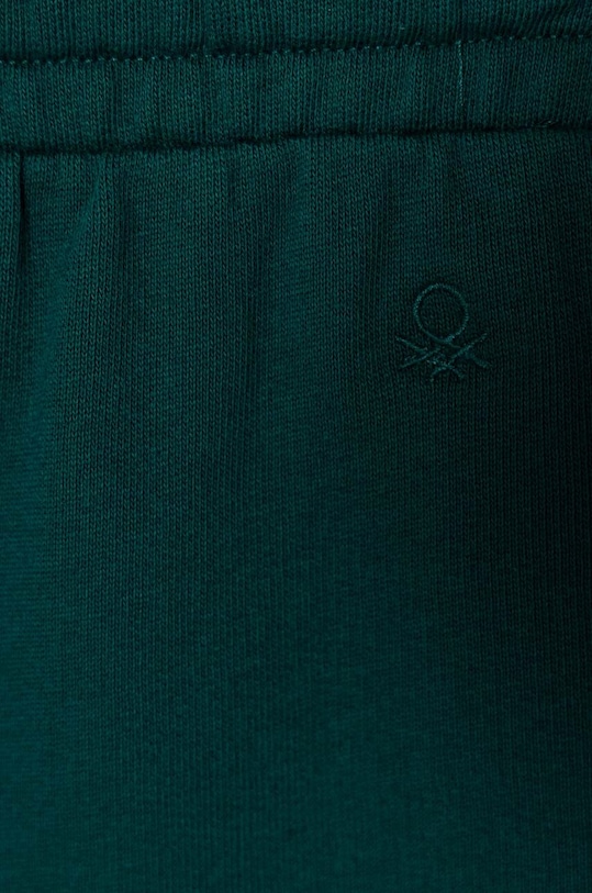 DÍVKA Dětské bavlněné tepláky United Colors of Benetton 3J68CF02H.G.G.Seasonal zelená