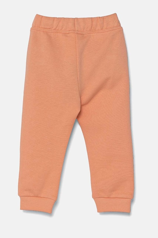 United Colors of Benetton spodnie dresowe bawełniane dziecięce 3J70GF01N.G.P.Seasonal pomarańczowy AW24