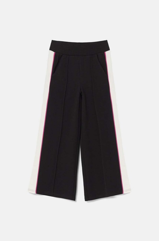 United Colors of Benetton spodnie dresowe dziecięce wzorzyste czarny 330SCF05B.G.Seasonal