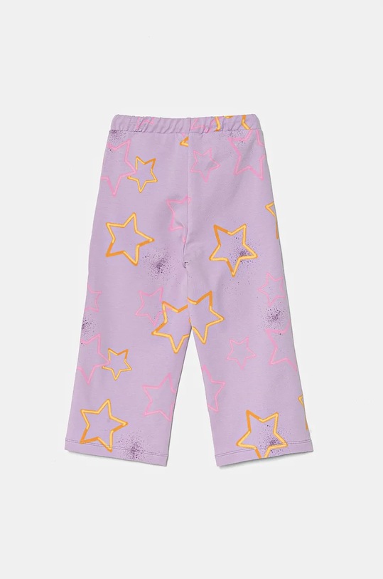 Dětské tepláky United Colors of Benetton 39T6GF040.P.Seasonal fialová AW24