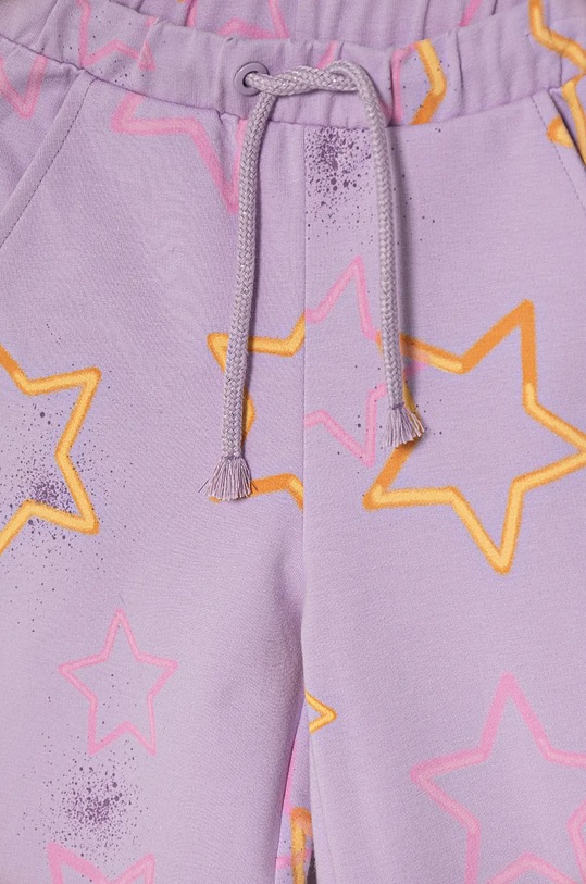 DÍVKA Dětské tepláky United Colors of Benetton 39T6GF040.P.Seasonal fialová