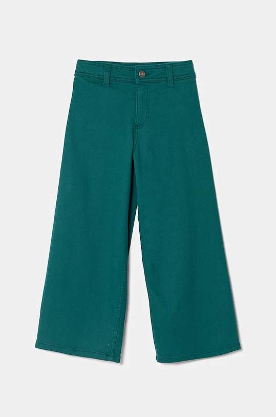 United Colors of Benetton spodnie dziecięce z elastanem zielony 41HQCF03K.G.Seasonal