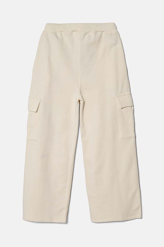 United Colors of Benetton spodnie dresowe bawełniane 33NVCF05D.G.Seasonal beżowy AW24