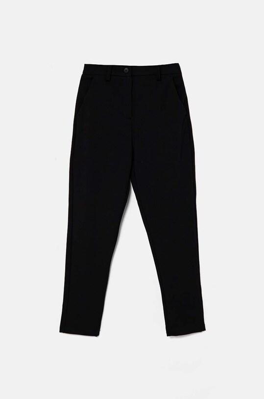 Детские брюки United Colors of Benetton с эластаном чёрный 4EOMCF02C.G.Seasonal