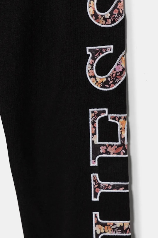 DÍVKA Dětské bavlněné tepláky Guess J4BQ11.KAX73.9BYH černá