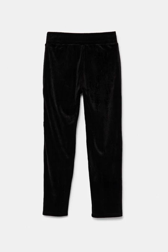 Guess pantaloni de trening din velur pentru copii J4BQ13.KCH92.9BYH negru AW24