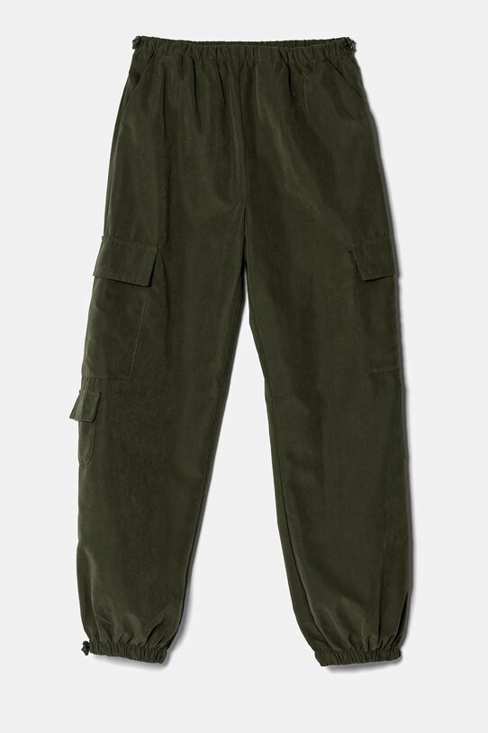 Guess pantaloni copii panza verde J4YB02.WFJW0.9BYH