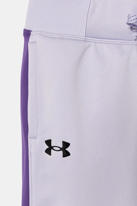 Fete Under Armour pantaloni de trening pentru copii Fleece Pants 1356489 violet