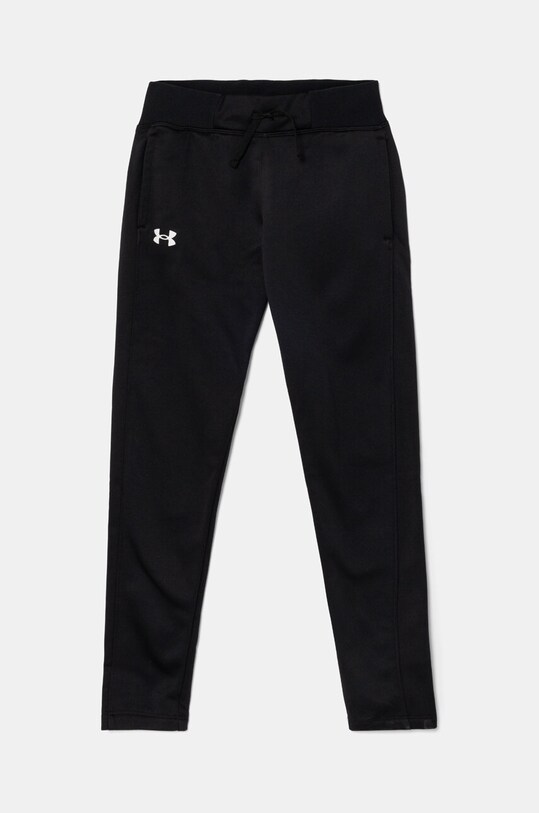 Under Armour pantaloni de trening pentru copii Fleece Pants tricotaj negru 1356489