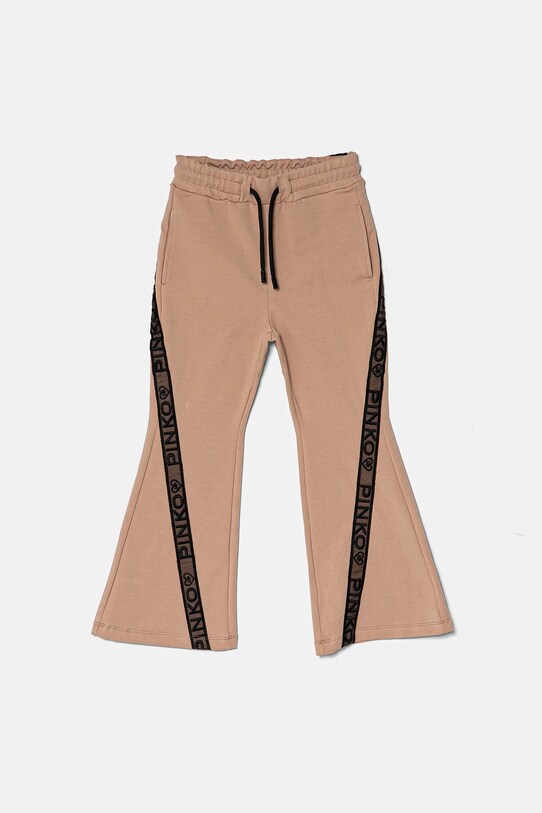 Pinko Up pantaloni de trening pentru copii tricotaj portocaliu F4PIJGFP081