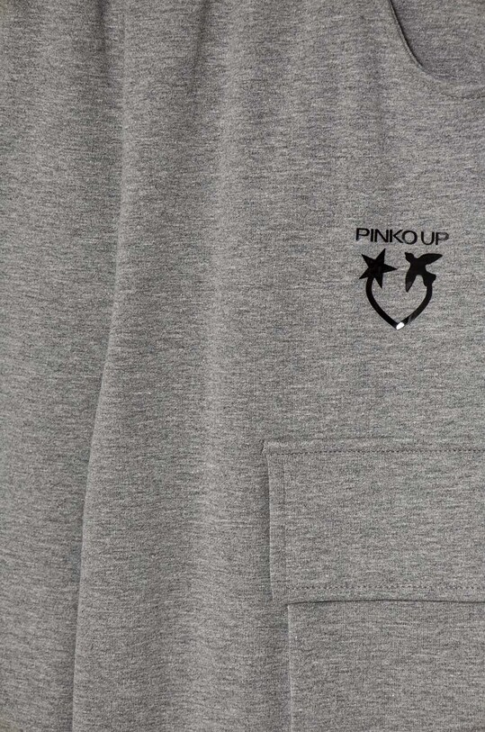 Dziewczynka Pinko Up spodnie dresowe dziecięce F4PIJGFP154 szary