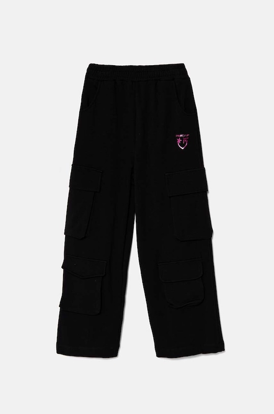 Детские спортивные штаны Pinko Up с эластаном чёрный F4PIJGFP154