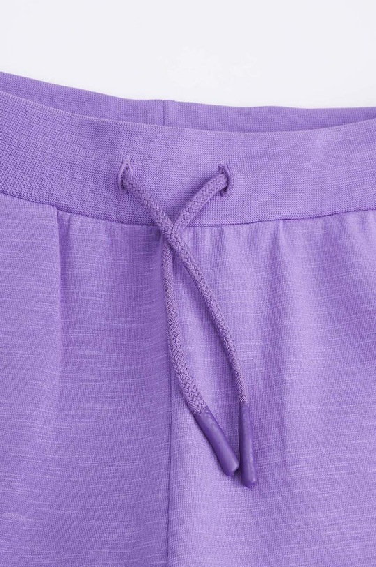 Dziewczynka Coccodrillo spodnie dresowe dziecięce ZC4120101VGA fioletowy