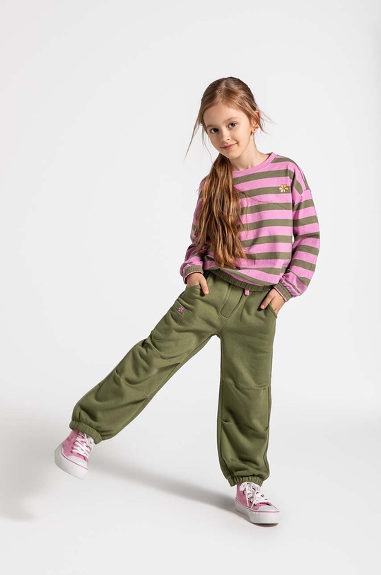 Coccodrillo pantaloni de trening pentru copii ZC4120201MGK