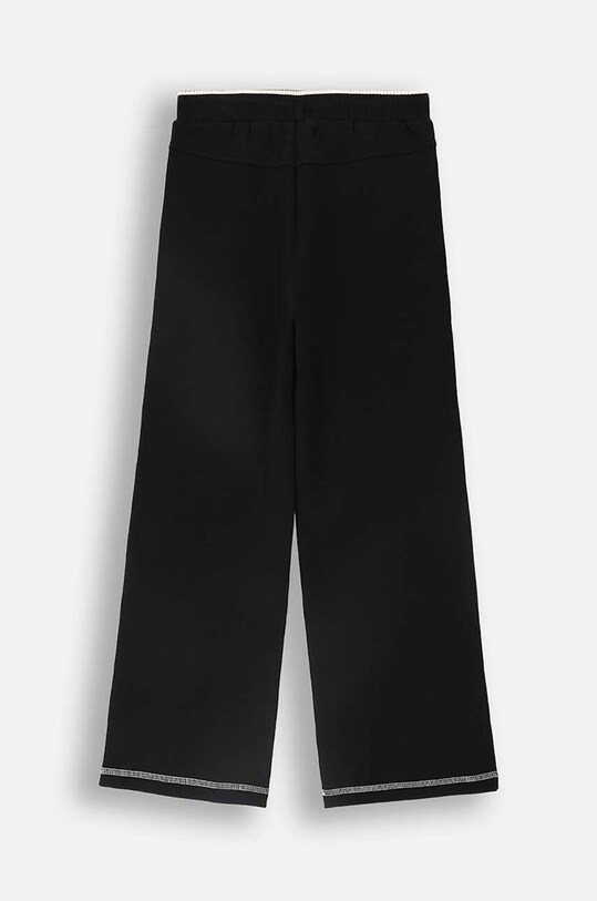 Fete Coccodrillo pantaloni de trening din bumbac pentru copii ZC4120201CGJ negru