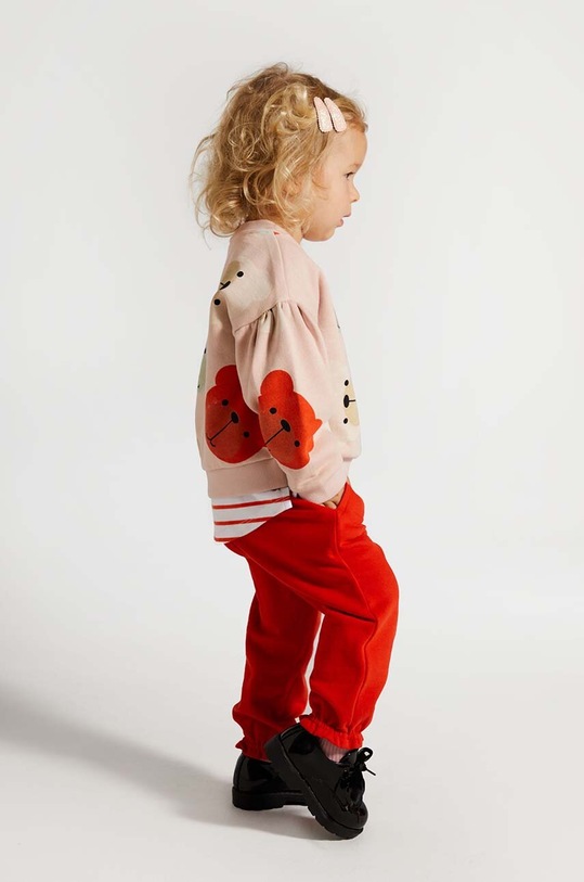 Detské bavlnené tepláky Coccodrillo ZC4120101CGN