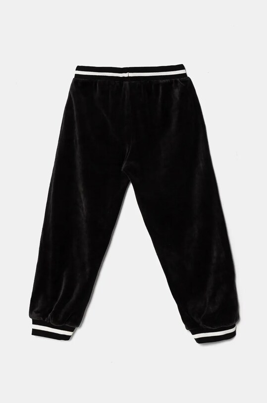 Дитячі спортивні велюрові штани United Colors of Benetton 3UK0CF057.G.Seasonal чорний AW24