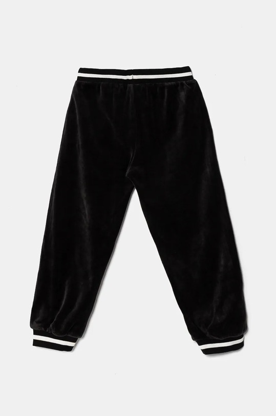 United Colors of Benetton spodnie dresowe welurowe dziecięce 3UK0CF057.G.Seasonal czarny AW24